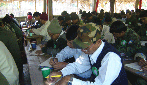 A meeting of NMSP central committee members in 2009 ( Photo: IMNA )