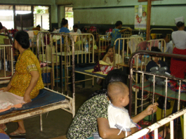 Children suffered by dengue in 2007