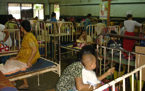 Children suffered by dengue in 2007