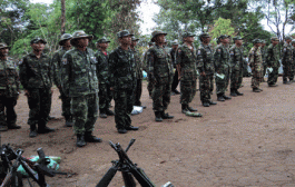 KNLA troops finish one month military training in a Karen-liberated zone (Photo- Karen Information Center)