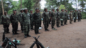 KNLA troops finish one month military training in a Karen-liberated zone (Photo- Karen Information Center)