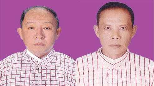 Two Mon Ministers from AMDP in Mon Sate Government ( Photo: IMNA)