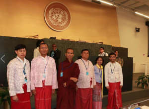 The Six Mon National Representatives Attending the UNPFII (photo: MAA)