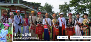 Facebook Page of DVB’s Ethnic groups program (Photo: Ethnic DVB Facebook)