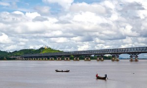 Salween river seen near Moulmein city (Photo: Internet)