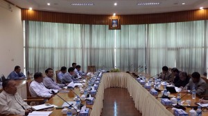 NCCT, UPWC leaders informal meeting(Nyo Ohn Myint)