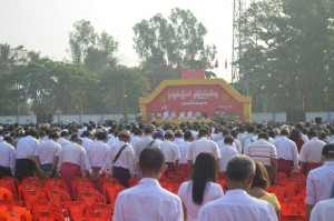 Event at the Mon State Day held in Mudon Town (Photo: IMNA)