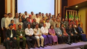 Representatives of the Union Peace-making Working Committee and the Nationwide Ceasefire Coordination Team - Senior Delegation(SD) (photo: MPC)