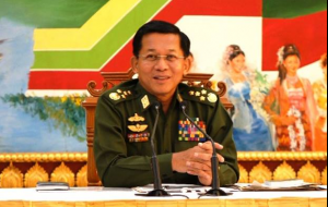 Tatmadaw Defense Chief Senior General Min Aung Hlaing (photo: RFA)