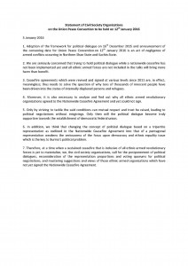 copy of the joint statement on the Union Peace Conference (Photo: MNA)