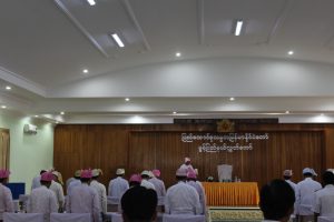 Final Mon State Hluttaw conference (Photo: MNA)