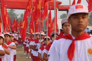 Photo caption: Parade to 69th Mon National Day Center (Photo: Sai Mon)