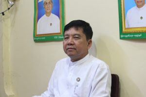Newly elected Chaungzon Pyithu Hluttaw, U Aung Kyi Thein, 