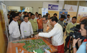 Chief Minister visiting investment projects in Mon State (photo:The Farmer)