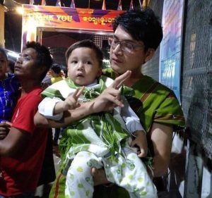
Photo of missing doctor and son (photo: Thu Thu Kha Magway)