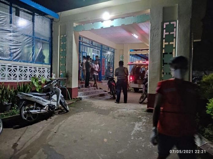 Photo caption: victims admitted at the Lamaing Hospital (Photo: local source)