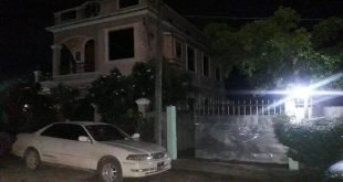 Home damaged from hand grenade blast (Eleven Media Group)