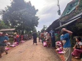 Yechaunghpyar Residents Struggle to Return Home After Airstrikes
